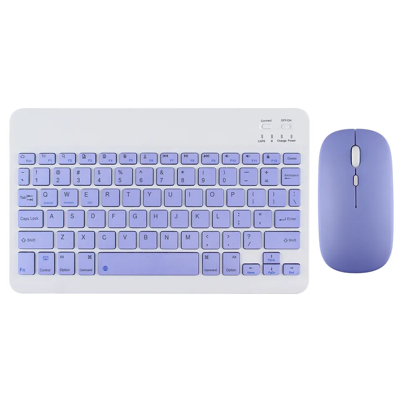 Combo Teclado Y Mouse Inalambrico Recargable Bluetooth BT209