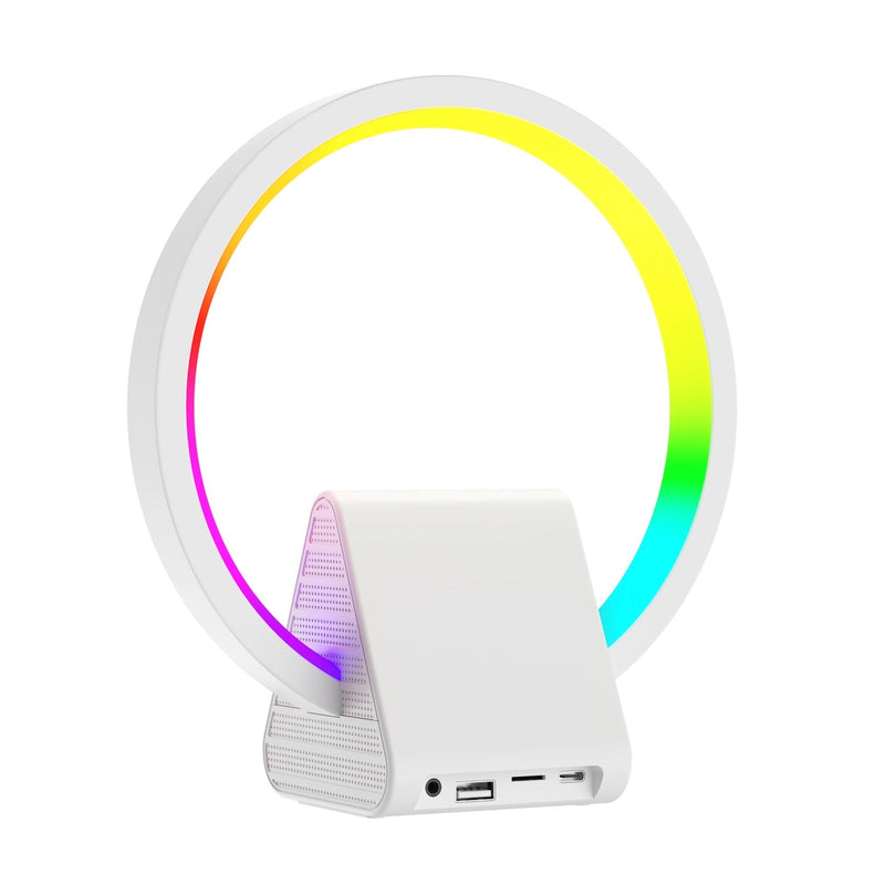 Parlante Con Luz Led Y Sistema De Carga Inalámbrica BT 256 ¡Envió Gratis!