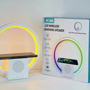 Parlante Recargable Con Lampara Led y Cargador Inalambrico BT 258
