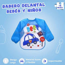 Babimágico® BABERO IMPERMEABLE MANGA LARGA