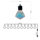 Extensión Bombillos 5 M Diamante X10 Luces Navidad 1604/05
