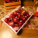 Bolas Navideñas x12 Esferas decorativas Decoración Árbol Navidad A136
