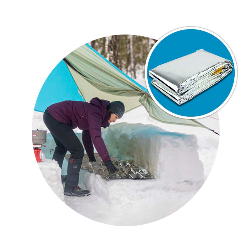 Bolsa Para Dormir Térmica Sleeping Bag Emergencias Temperaturas Extremas 450