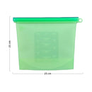 Bolsa Silicona 1500 ml Hermética Reutilizables Para Alimentos HE0233