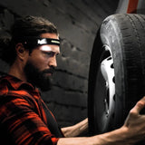 Linterna led de cabeza con sensor