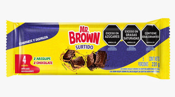 BROWNIE BIMBO 4U 220G  FLOW BIM SURTIDO