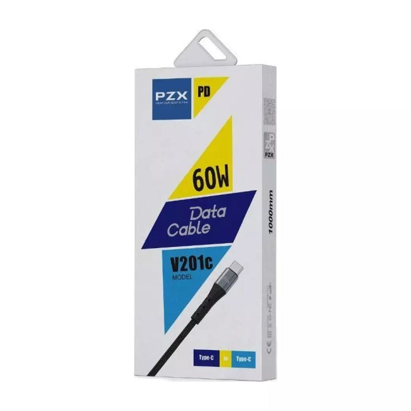 Cable Tipo C a Tipo C PZX V-201C