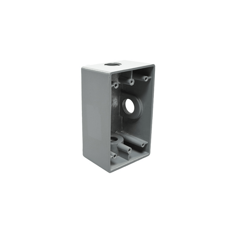 CAJA 2X4 EMT 1/2 RAWELT 2 PERFORACIONES
