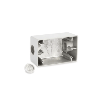 CAJA 2X4 EMT 3/4 RAWELT 2 PERFORACIONES