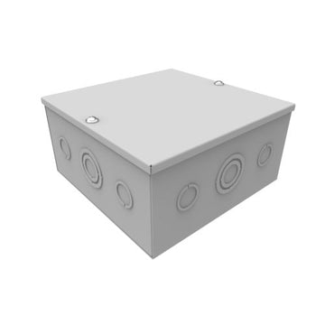 CAJA EMPALME METALICA 8X8 PULG