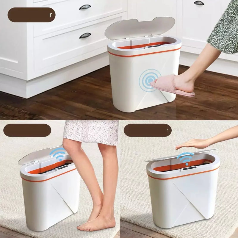 Caneca De Basura Touch Con Sensor Y Difusor Aromas 660