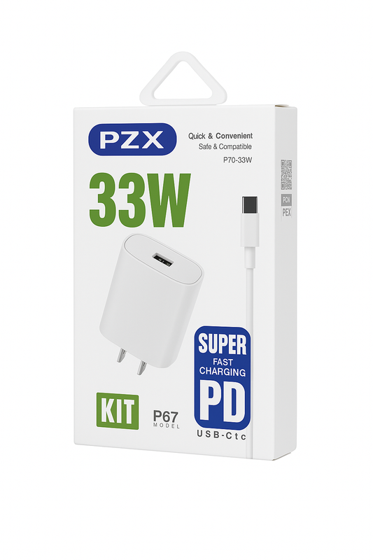 Cargador Para Celular 33W PZX P67