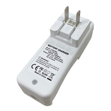 Cargador Para Pilas Recargables 2 Puestos + 2 pilas C8005BN AA2700X2