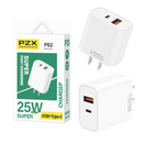 Cargador Para Celular QC 5.0 25W PZX P62 C-C