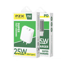 Cargador Para Celular QC 5.0 25W PZX P62 C-C