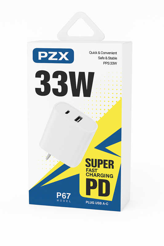 Cargador Para Celular 33W PZX P67