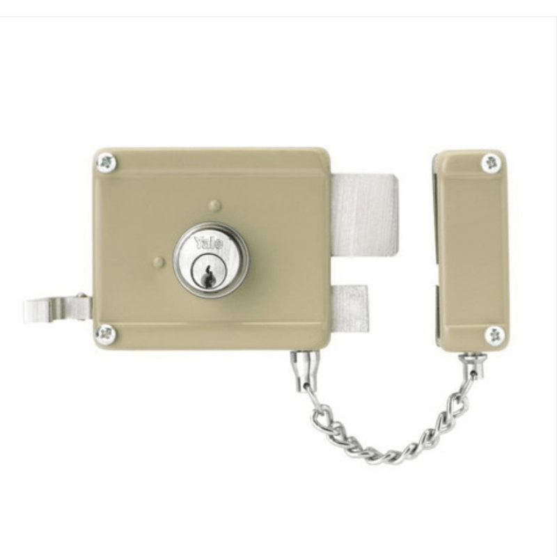 CERRADURA DE SOBREPONER YALE 31610-50 PLUS LLAVE PUNTO DERECHA