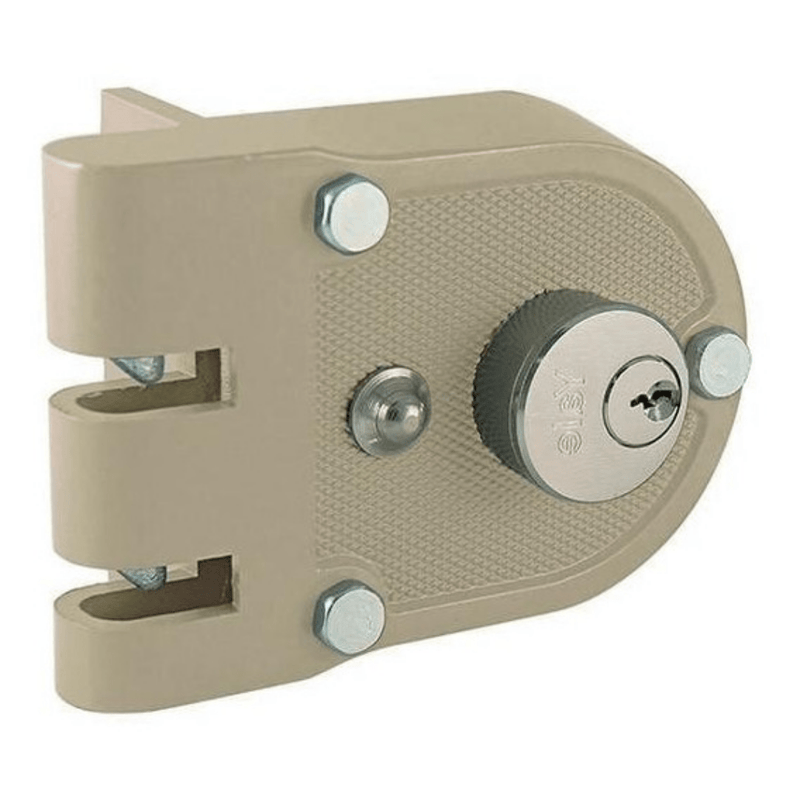 CERRADURA DE SOBREPONER YALE 396 1/4 SIN ROSETA SOLDAR IZQUIERDA