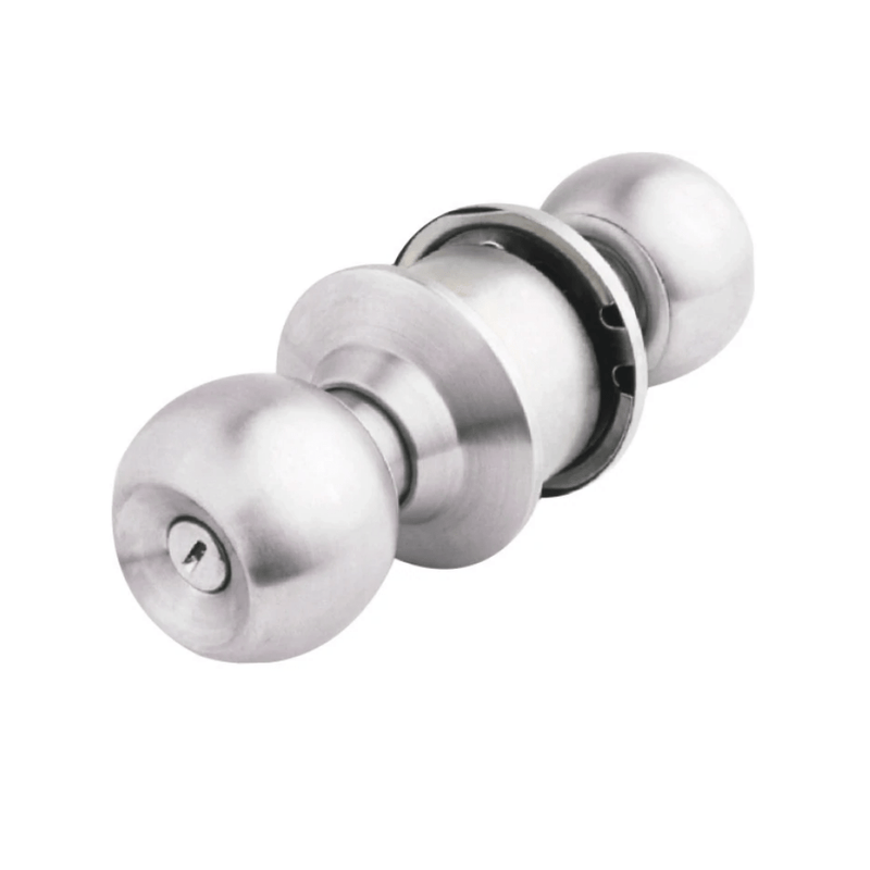 CHAPA 587-588 POMO METALICO ALCOBA NIQUEL ACERO 201 MOBILE HCP587-01