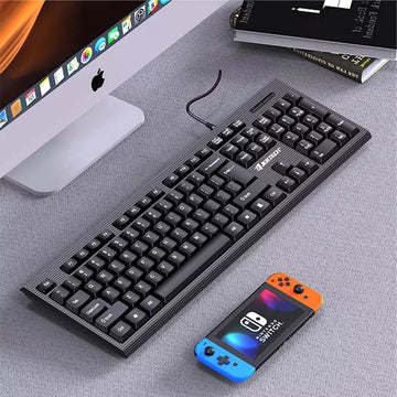 Combo Teclado Y Mouse Para Computador Alambrico KM160