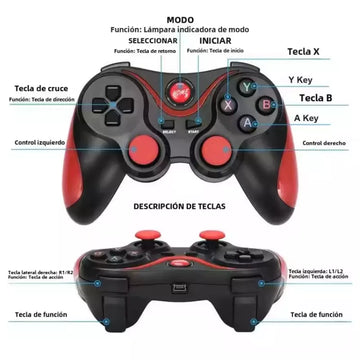 Mando de Juegos Para Celular Bluetooth X3