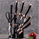 Set De Cuchillos En Acero Inoxidable 9 Piezas