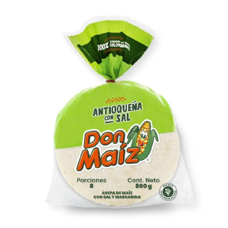 AREPA DON MAIZ 800G AQUENA CON SAL