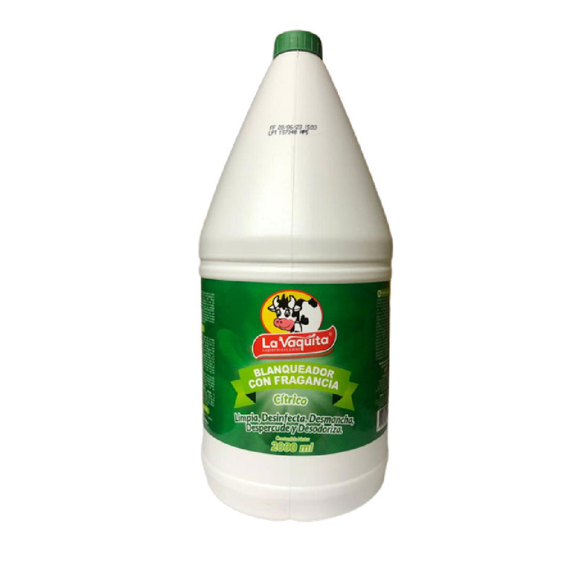 BLANQUEADOR LA VAQUITA 2000ML CITRICO
