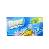 BOLSA ZEUX ZIPPER 50U SANDWINCH