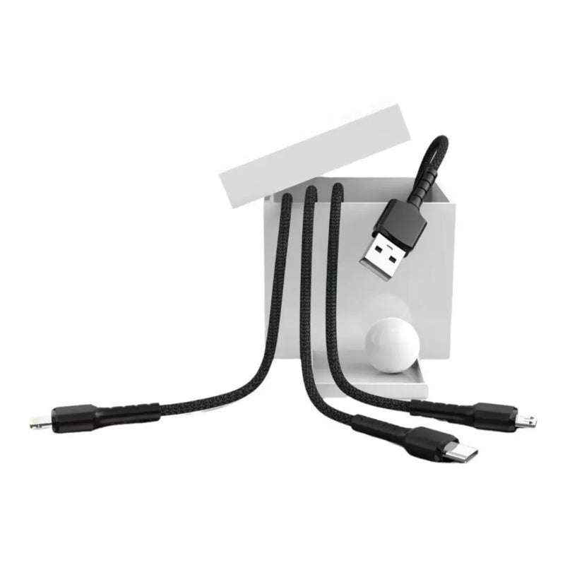 Cable Para Celular 3 En 1 PZX V136