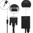 Cable Convertidor VGA/HDMI+AV LJ-12 VGA/HD+AV