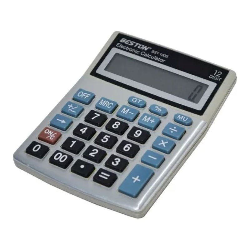 Calculadora Electrónica Beston De 12 Dígitos BST 100B