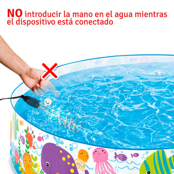 Calentador de Agua Grande 1000W Resistencia Eléctrica Electrodo Inmersión HJ119G