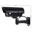 Cámara Seguridad Dummy (Falsa) Tipo Bala Simulación Cámara Real Luz LED RF HJ-8