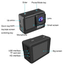Camara Sumergible Doble Pantalla WIFI 5K Tactil