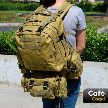 Morral Militar Grande 56l Táctico Camuflado Camp 238