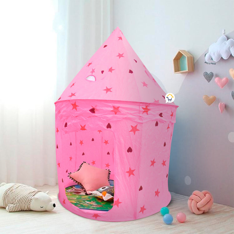Carpa Doble Armable Piscina Niñas Casa Portable 2035b