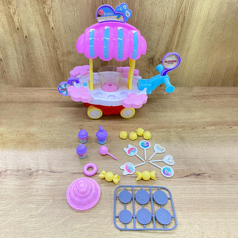 Carrito Interactivo De Ventas Luces Movimientos y Sonidos 333-1