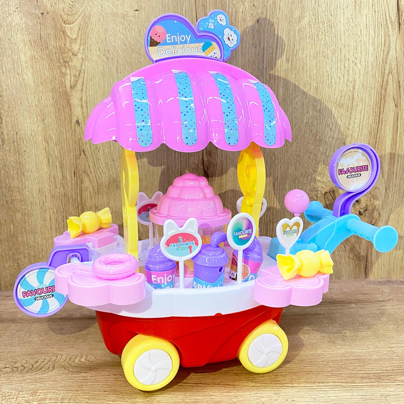 Carrito Interactivo De Ventas Luces Movimientos y Sonidos 333-1