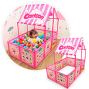 Casita Carpa Piscina Pelotas Armable Didáctico Niña Wd924c