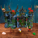 Castillo Medieval De Piratas Juego De Fortaleza De Guerra W-50855H