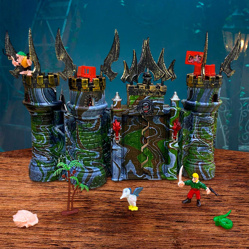 Castillo Medieval De Piratas Juego De Fortaleza De Guerra W-50855H
