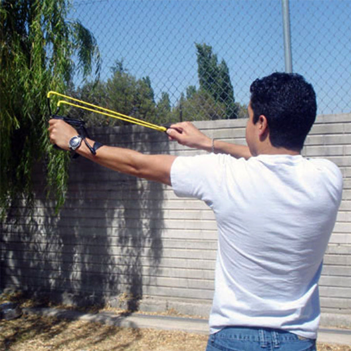Cauchera Resortera Profesional Lanzador Con Soporte Brazo