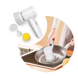 Cepillo Limpieza Eléctrico Giratorio Recargable 3 Cabezales CP02