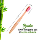 Cepillos De Dientes Bambú Cerdas Suaves MANA-0046