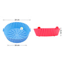 Cesta Silicona Freidora Air Fryer Protector Antiadherente Reutilizable FSA01
