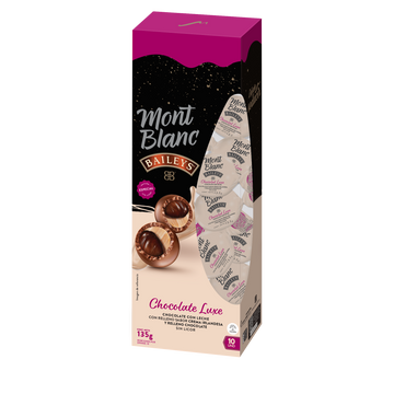 CHOCOLATINA MONTBLANC 10U 135G CHOCOLUXE