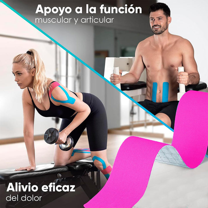 Cinta Kinesiológica Neuromuscular Vendaje Terapéutico SN-01