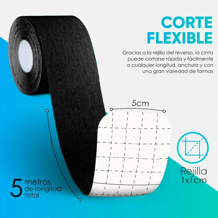 Cinta Kinesiológica Neuromuscular Vendaje Terapéutico SN-01