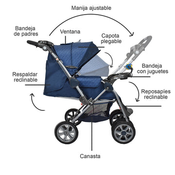 COCHE SUPRA - AZUL PRIORI
